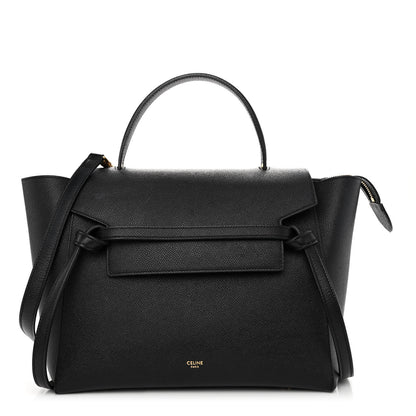 Celine Grained Calfskin Mini Belt Bag Black 1 of 9