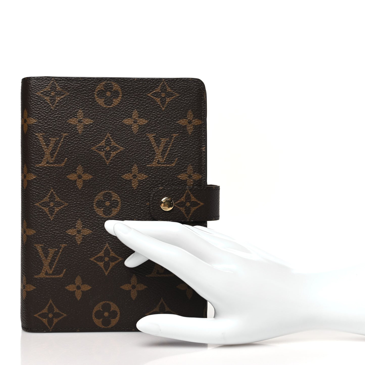 Monogram Medium Ring Agenda Cover