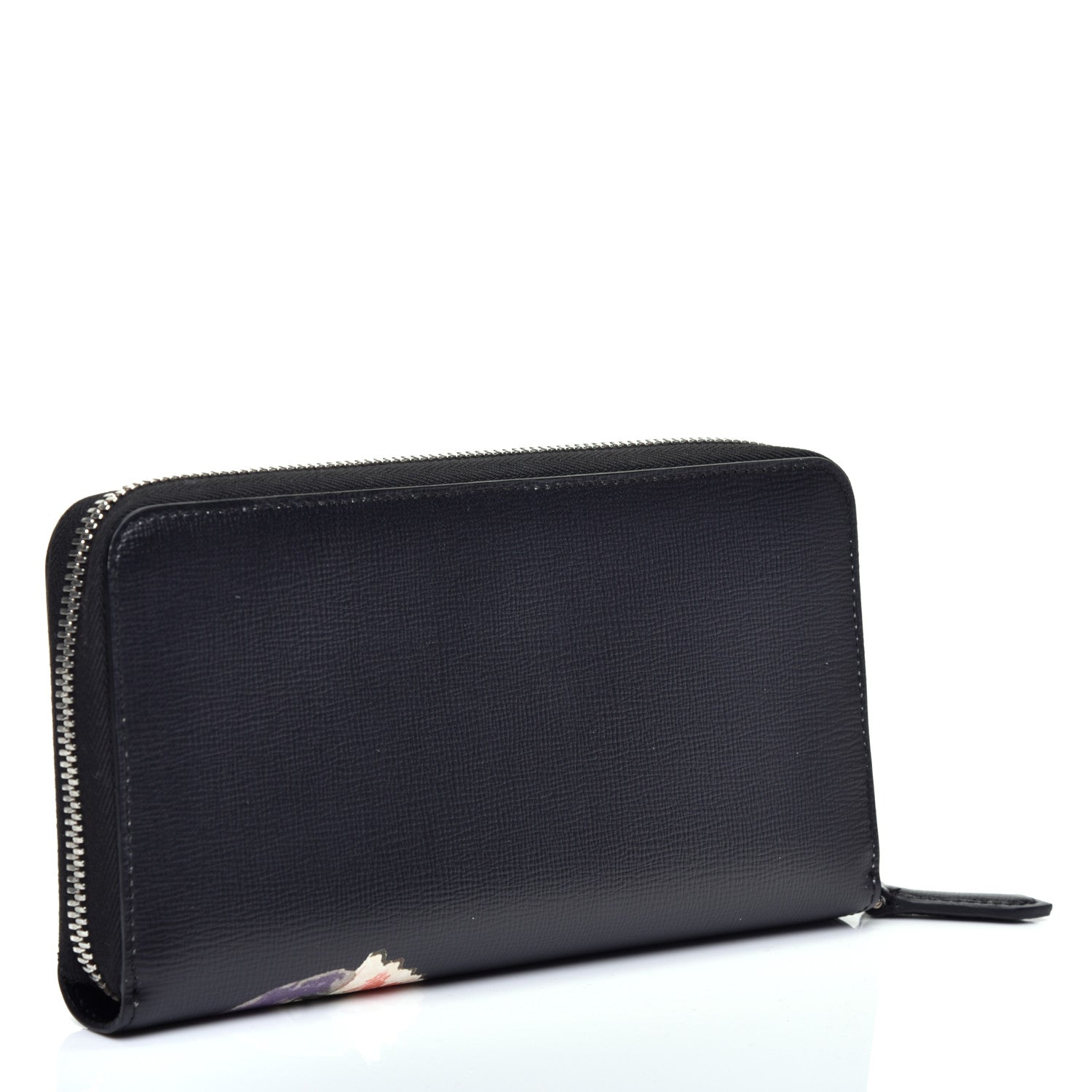 Burberry Coated Canvas Printed Organizer Wallet Black 3 of 7