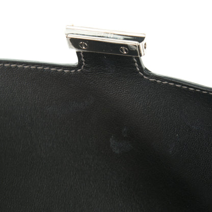 Hermes Shiny Alligator Constance Wallet Graphite 6 of 8