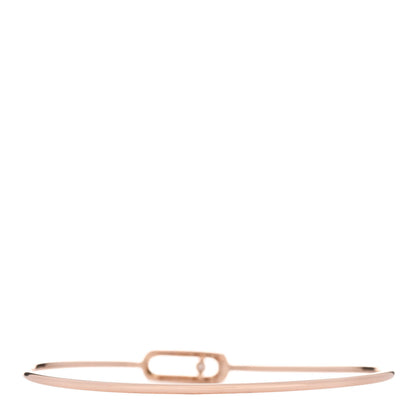 Messika 18K Rose Gold Diamond Thin Move Bangle Bracelet 2 of 4
