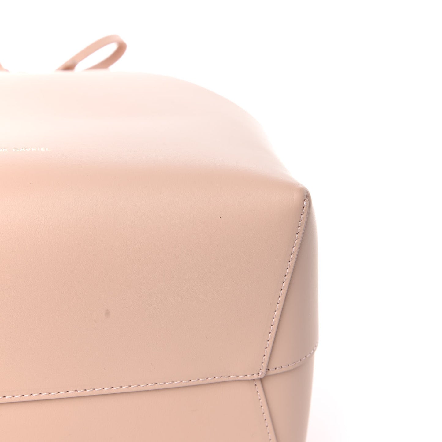 Calfskin Bucket Bag Rosa