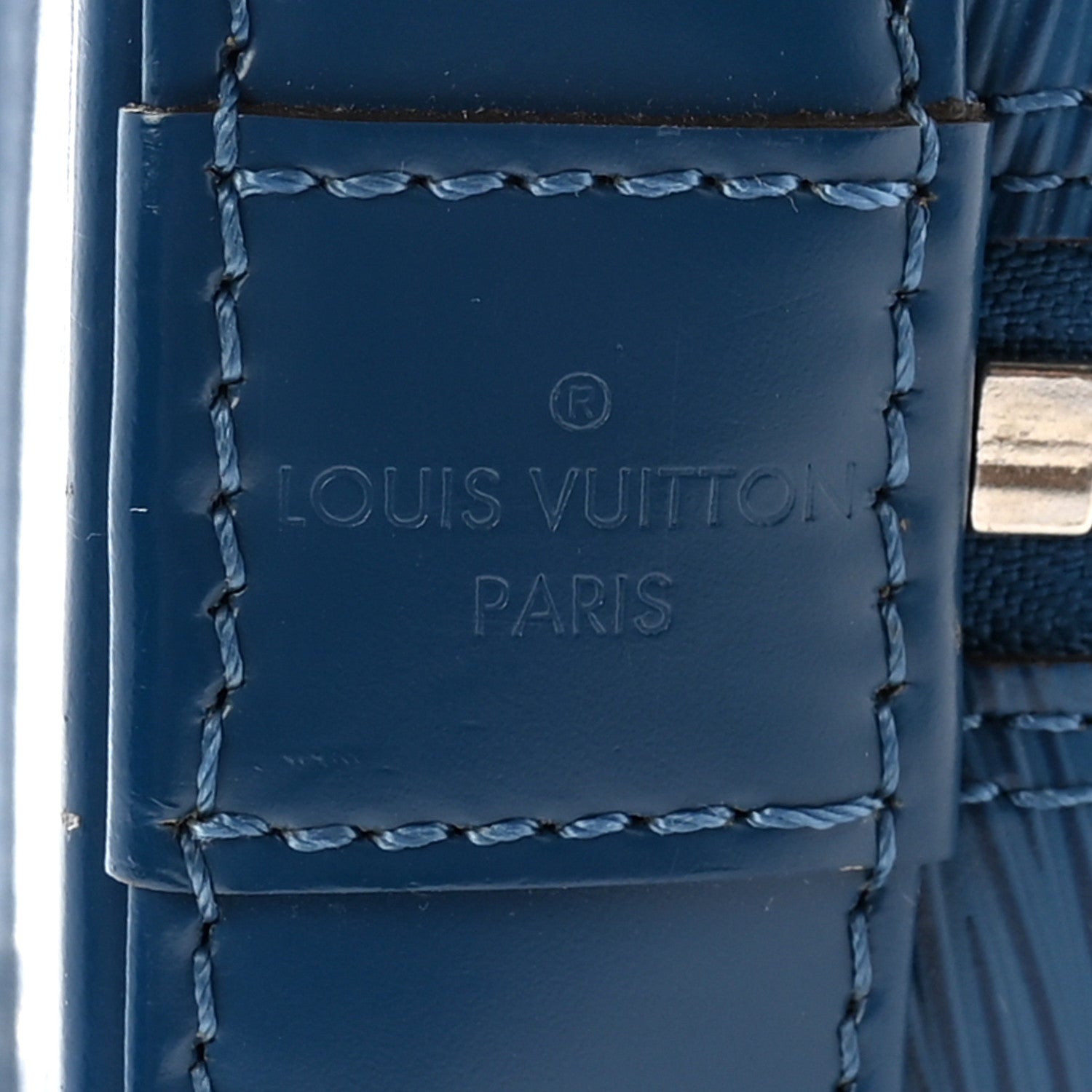 Louis Vuitton Epi Alma PM Saphir 6 of 10