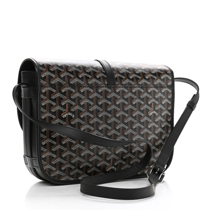 Goyard Goyardine Belvedere II MM Messenger Bag Black 3 of 9