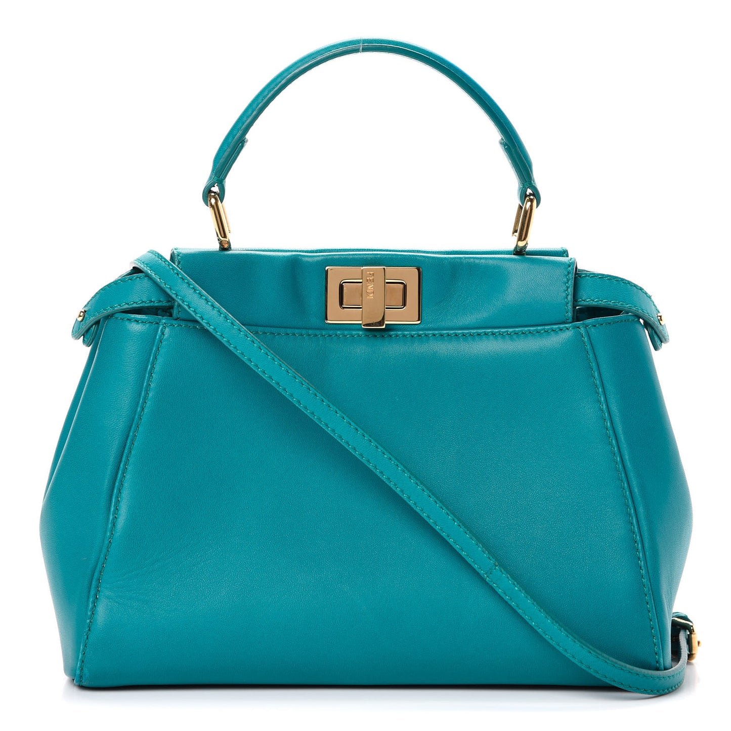 Nappa Mini Peekaboo Iconic Satchel Lago