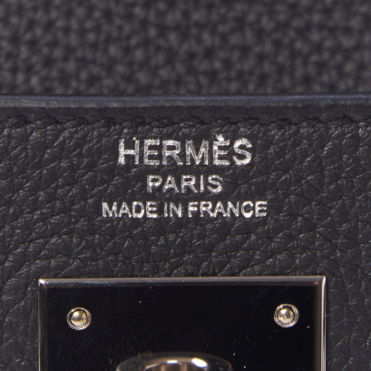 Hermes Togo Kelly Retourne 28 Black 24 of 34