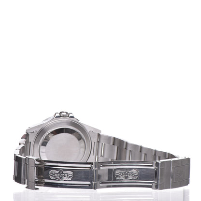 Rolex Stainless Steel 40mm Oyster Perpetual Date Explorer II Watch Black 16570 3 of 7