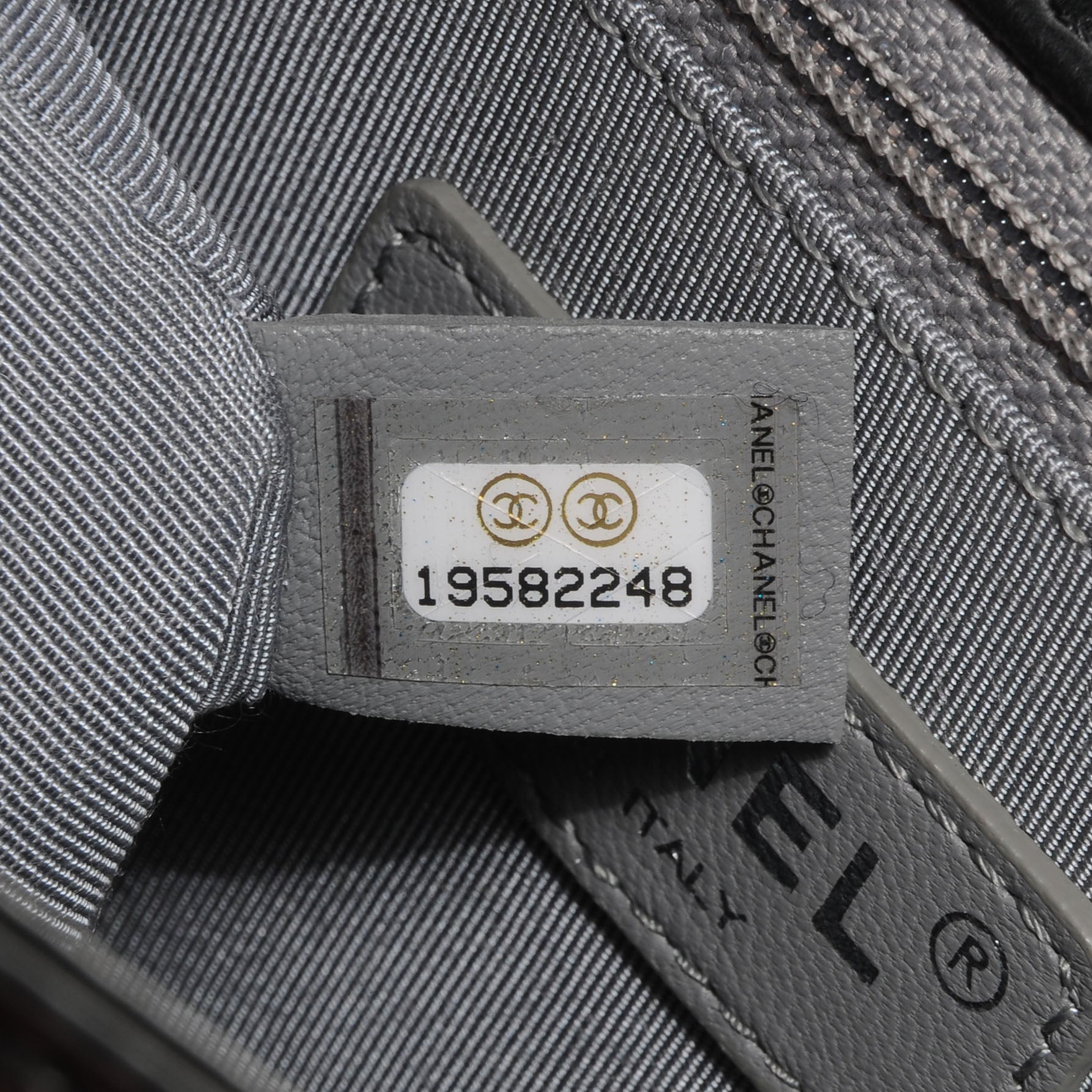 Chanel Calfskin Quilted Large Boy Flap Black 8 of 10