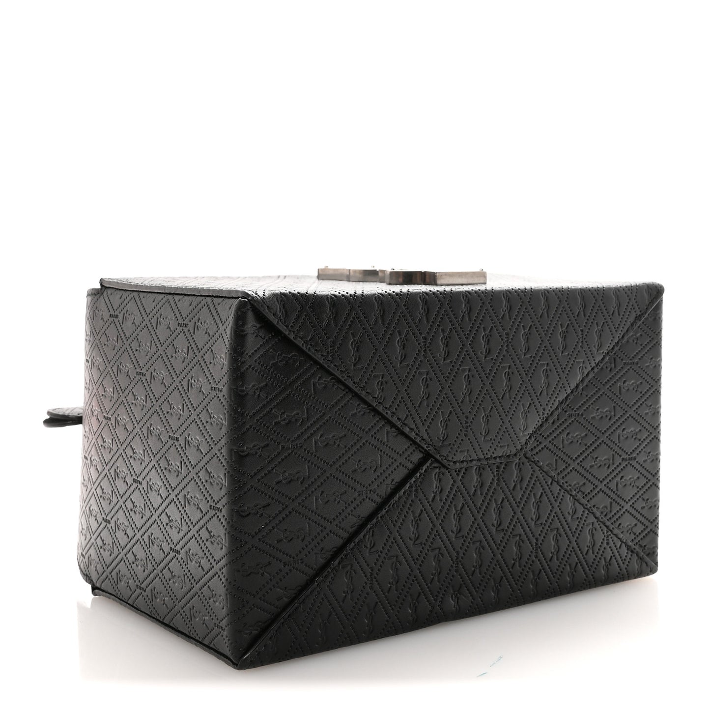 Calfskin Monogram Take Away Box Black