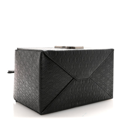 Saint Laurent Calfskin Monogram Take Away Box Black 3 of 8