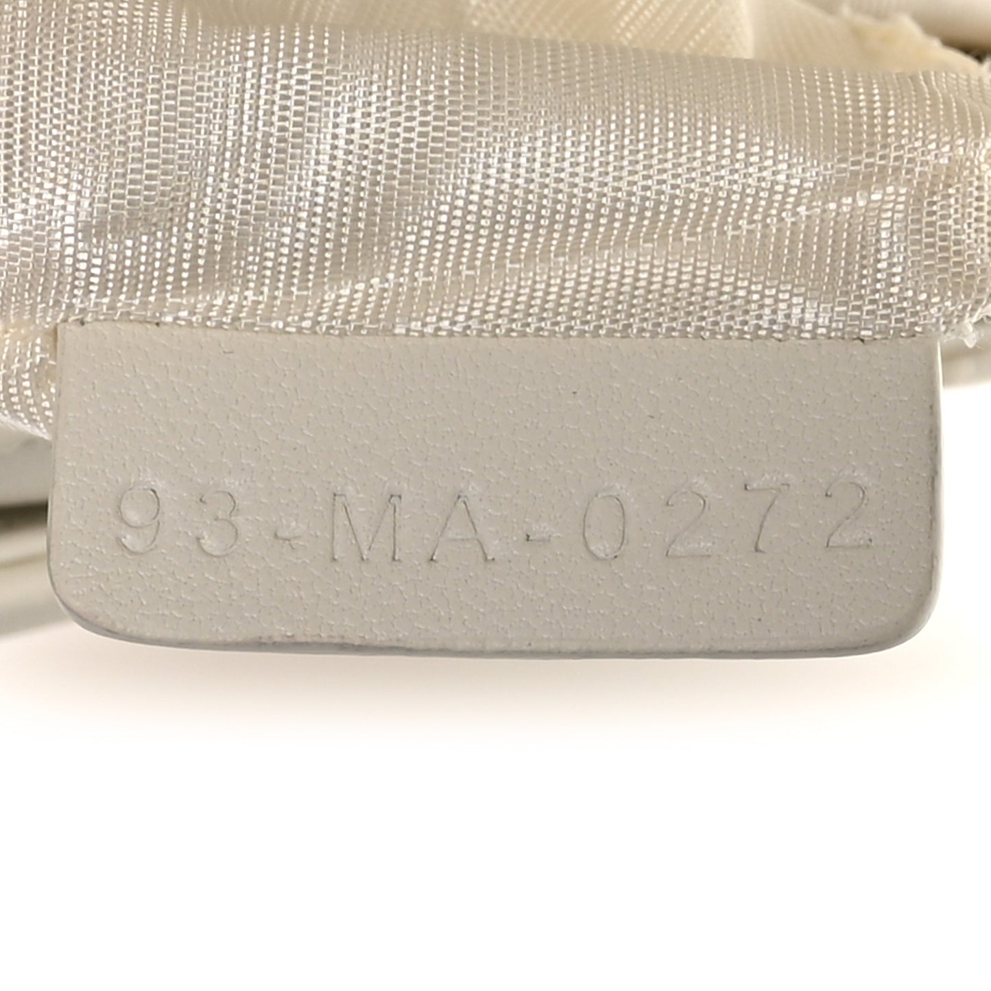 Lambskin Chain Lady Dior Chain Pouch Latte