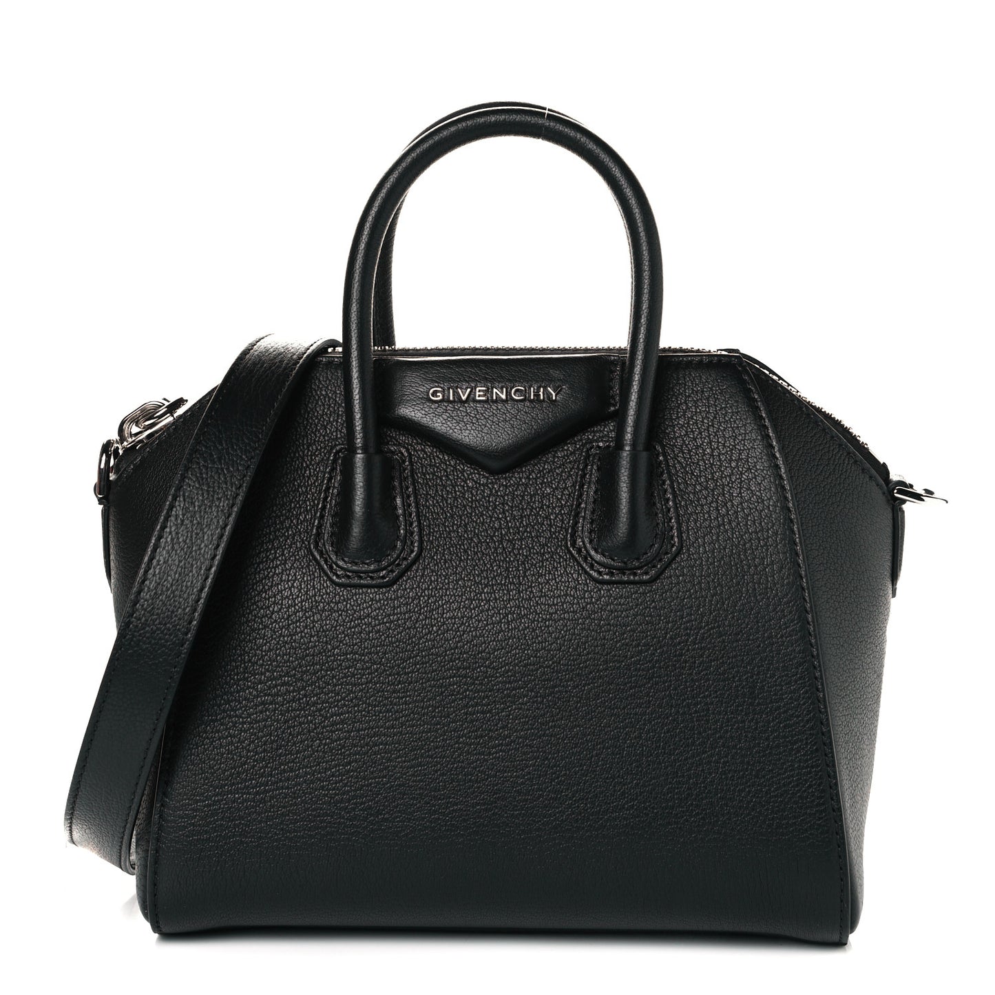 Sugar Goatskin Mini Antigona Black