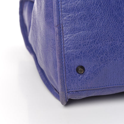 Balenciaga Agneau Classic Hardware Work Bleu Lavande 10 of 12