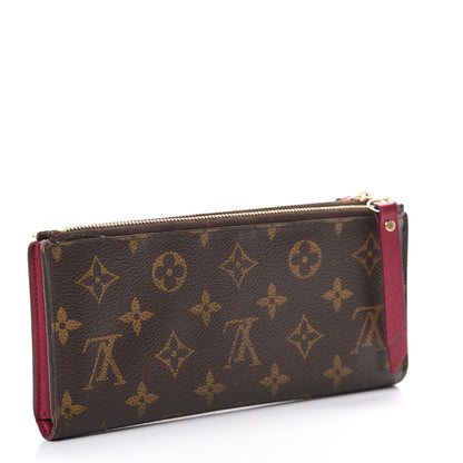 Louis Vuitton Monogram Adele Wallet Fuchsia 2 of 14