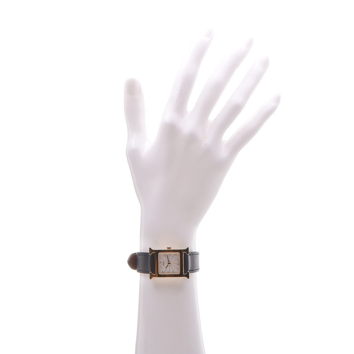 Stainless Steel Courchevel 21mm Heure H Hour Quartz Watch Noir