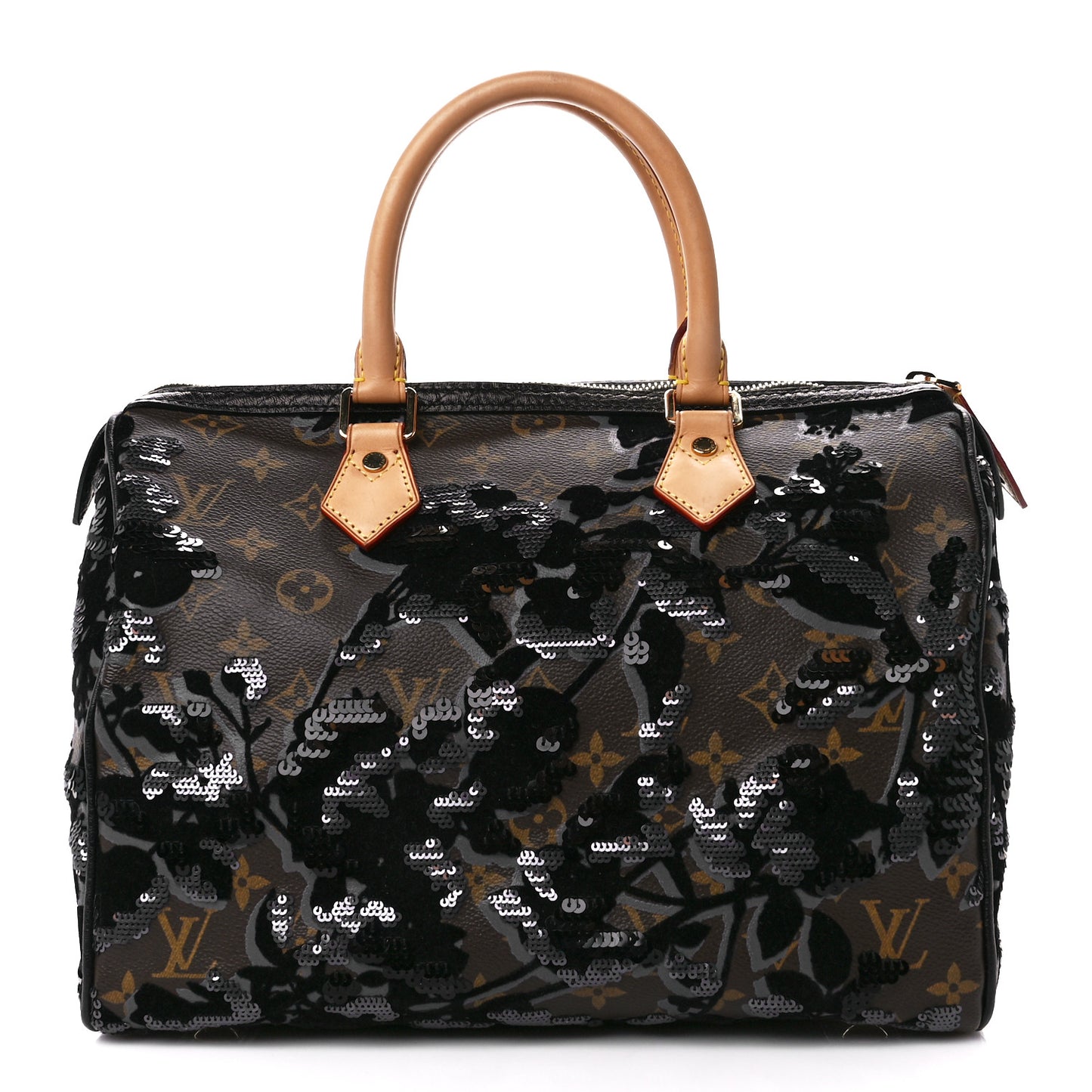 Monogram Fleur De Jais Sequins Speedy 30