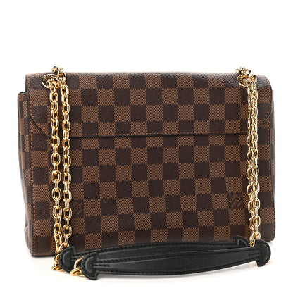 Louis Vuitton Damier Ebene Vavin PM Creme 3 of 8