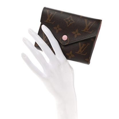 Louis Vuitton Monogram Victorine Wallet Rose Ballerine 2 of 7