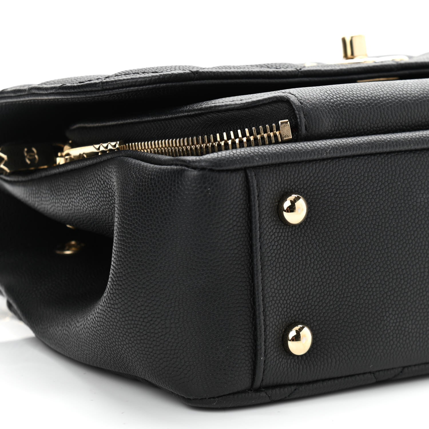Chanel Caviar Quilted Medium Business Affinity Flap Black 9 of 13