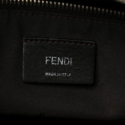 Fendi Vitello Dolce 4 Color Medium By The Way Boston Bag Carbone Grigio Polvere Multicolor 9 of 11