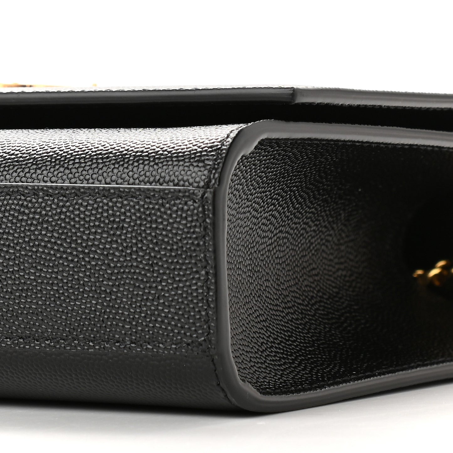 Grain De Poudre Medium Classic Monogram Kate Satchel Black