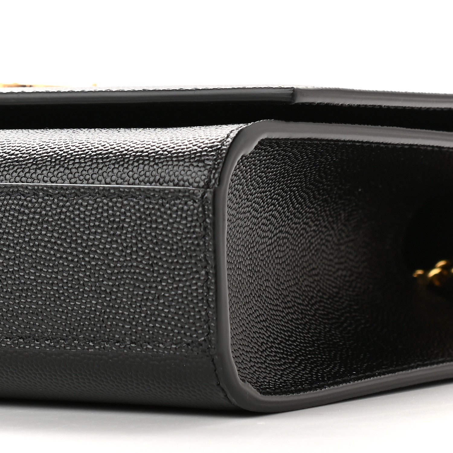 Saint Laurent Grain De Poudre Medium Classic Monogram Kate Satchel Black 8 of 9