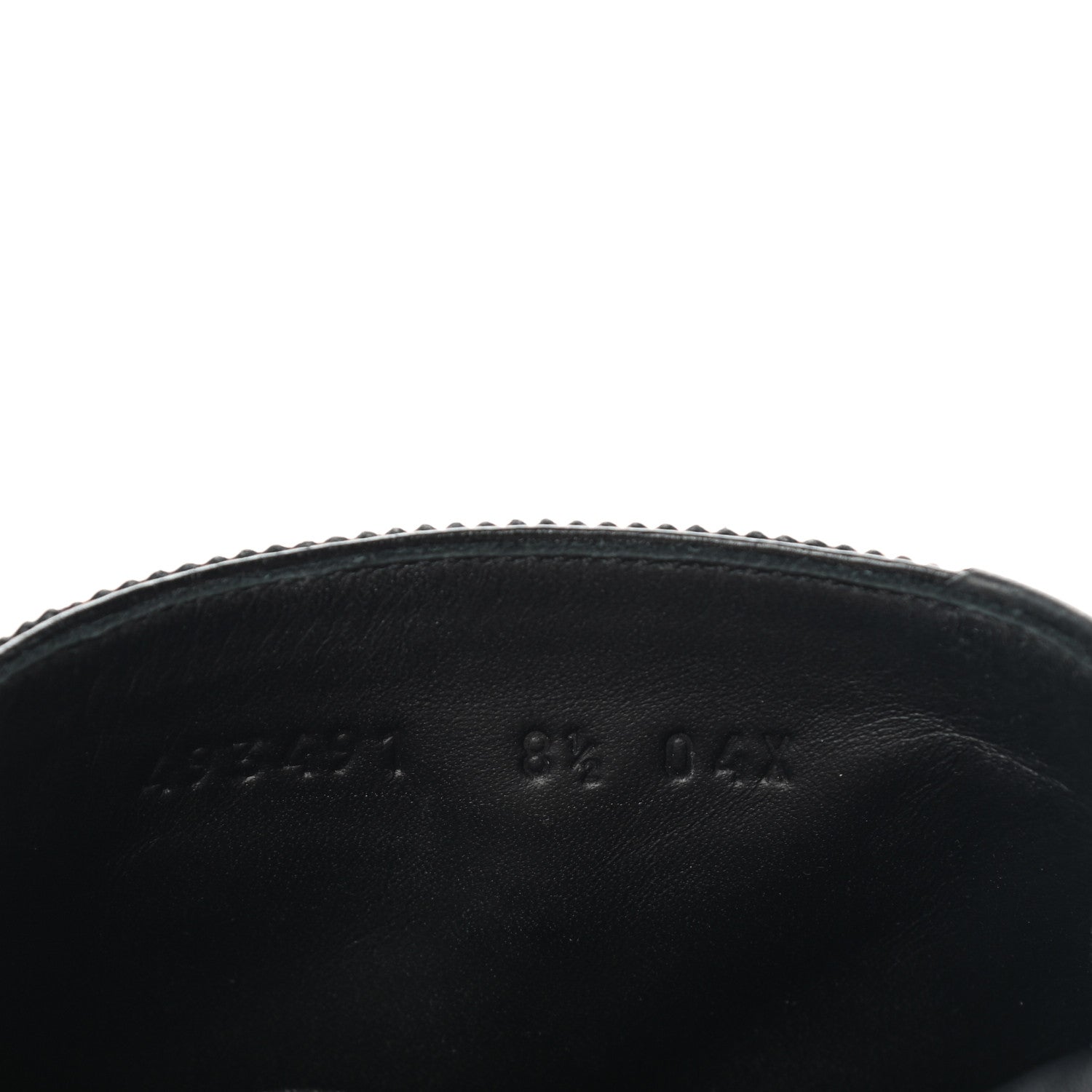 Gucci Calfskin Bug Embroidered Mens Queercore Brogue Wingtip Boots 8.5 Black 7 of 9