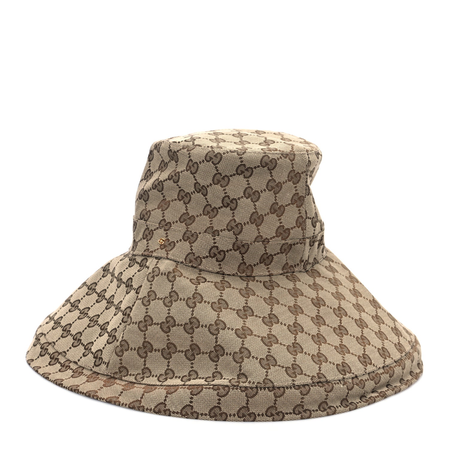 Gucci Monogram Wide Brim Hat L Beige 3 of 10