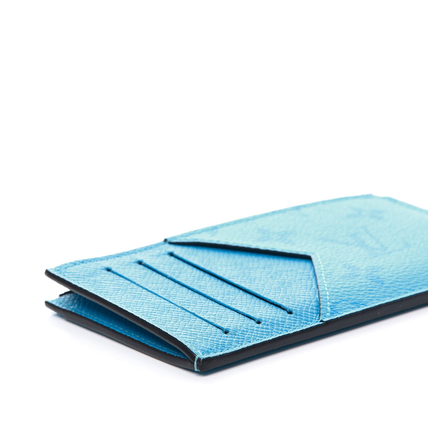 Louis Vuitton Taigarama Coin Card Holder Blue Lagoon 5 of 9
