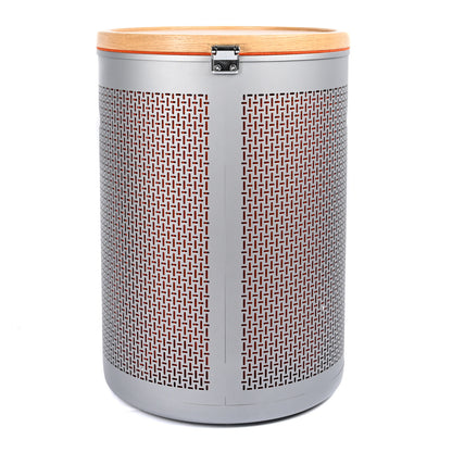 Hermes Aluminum Felt Oak Wood Carrou'Selle Saddle Box 4 of 12