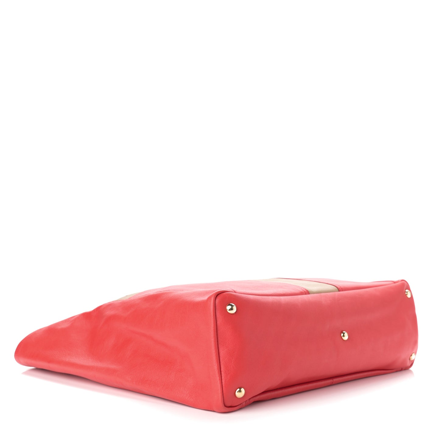 Calfskin Lucky Chyc Tote Red
