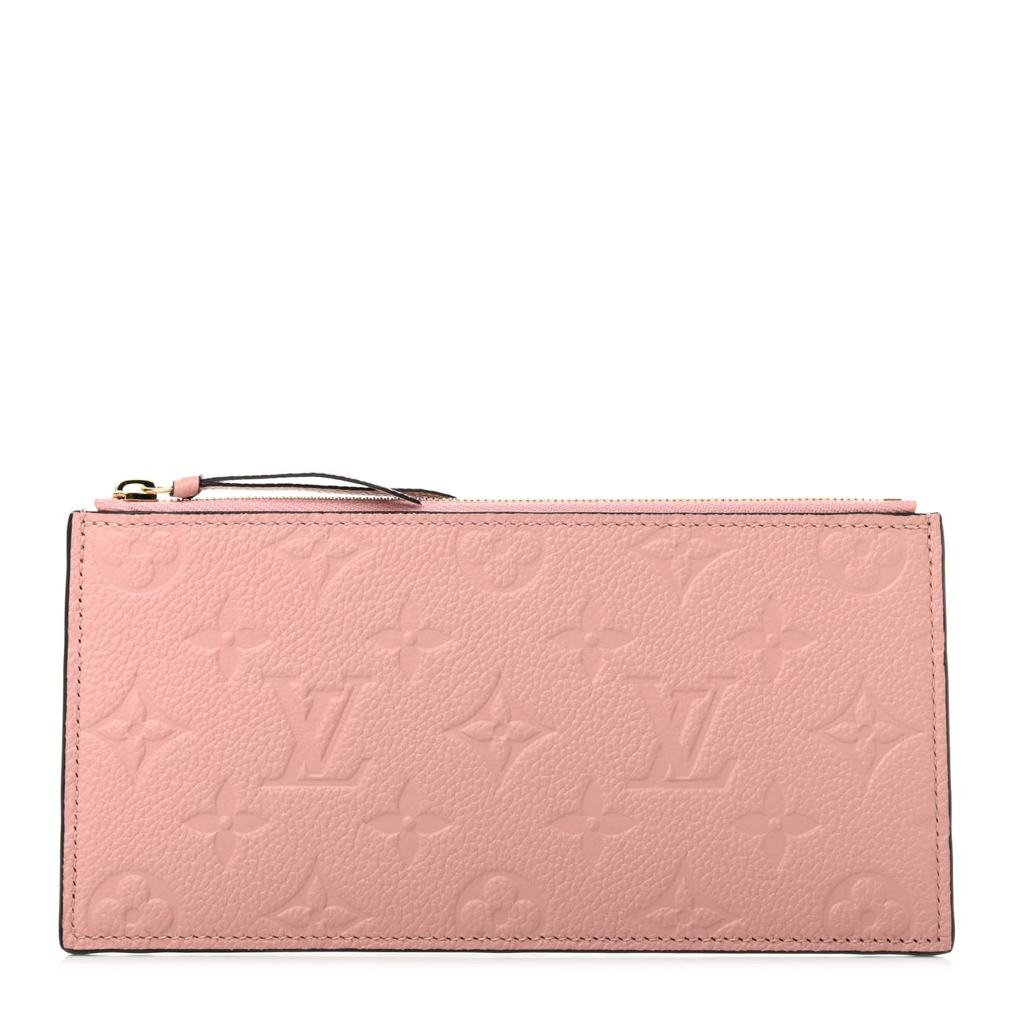 Empreinte Felicie Chain Wallet Zippered Insert Rose Poudre