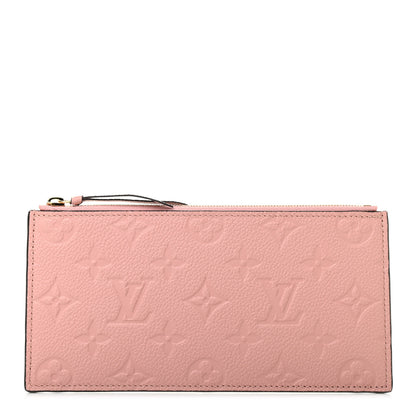 Louis Vuitton Empreinte Felicie Chain Wallet Zippered Insert Rose Poudre 1 of 6