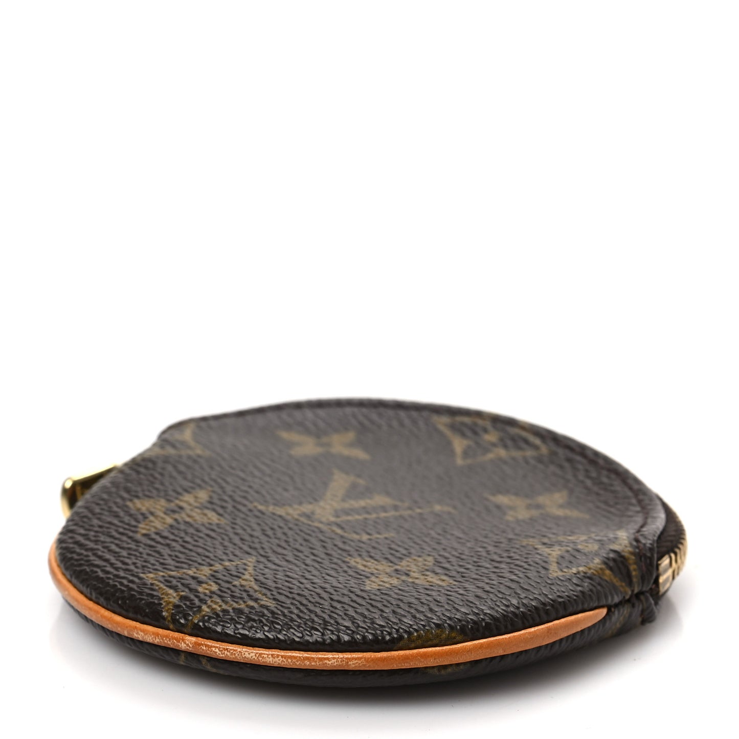 Monogram Round Coin Purse