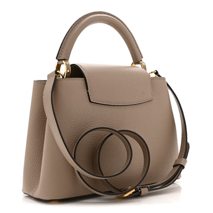 Louis Vuitton Taurillon Capucines BB Galet 3 of 10