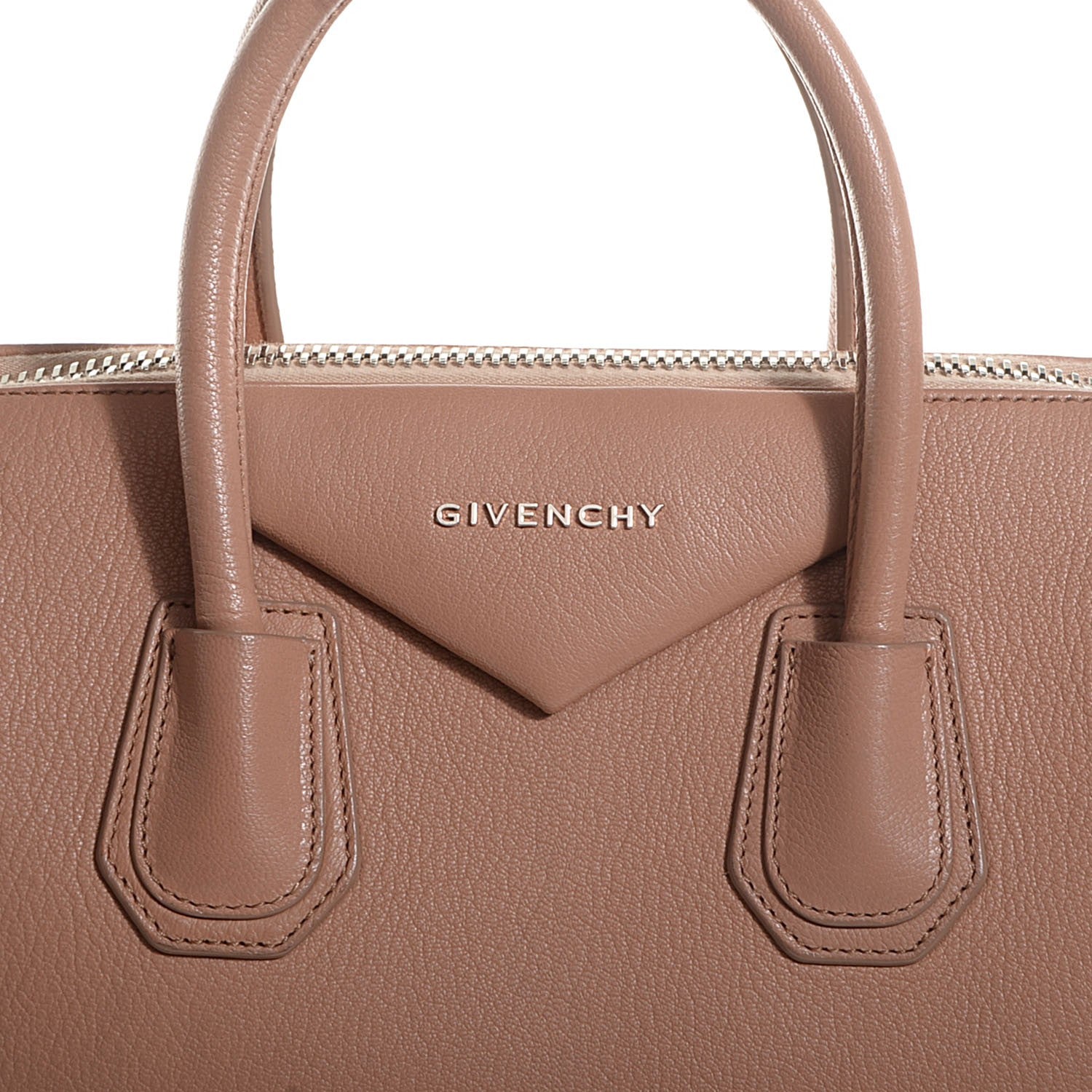 Givenchy Sugar Goatskin Medium Antigona Latte Brown 12 of 12