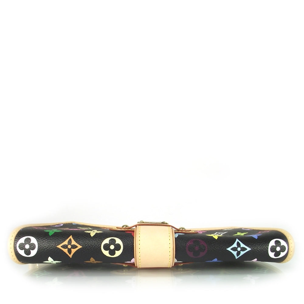 Louis Vuitton Monogram Multicolor Shirley Black 5 of 8