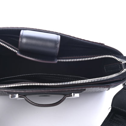 MCM Visetos Small Essential Crossbody Bag Black 4 of 4