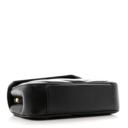 Saint Laurent Lambskin Chevron Quilted Small Loulou Black 5 of 14