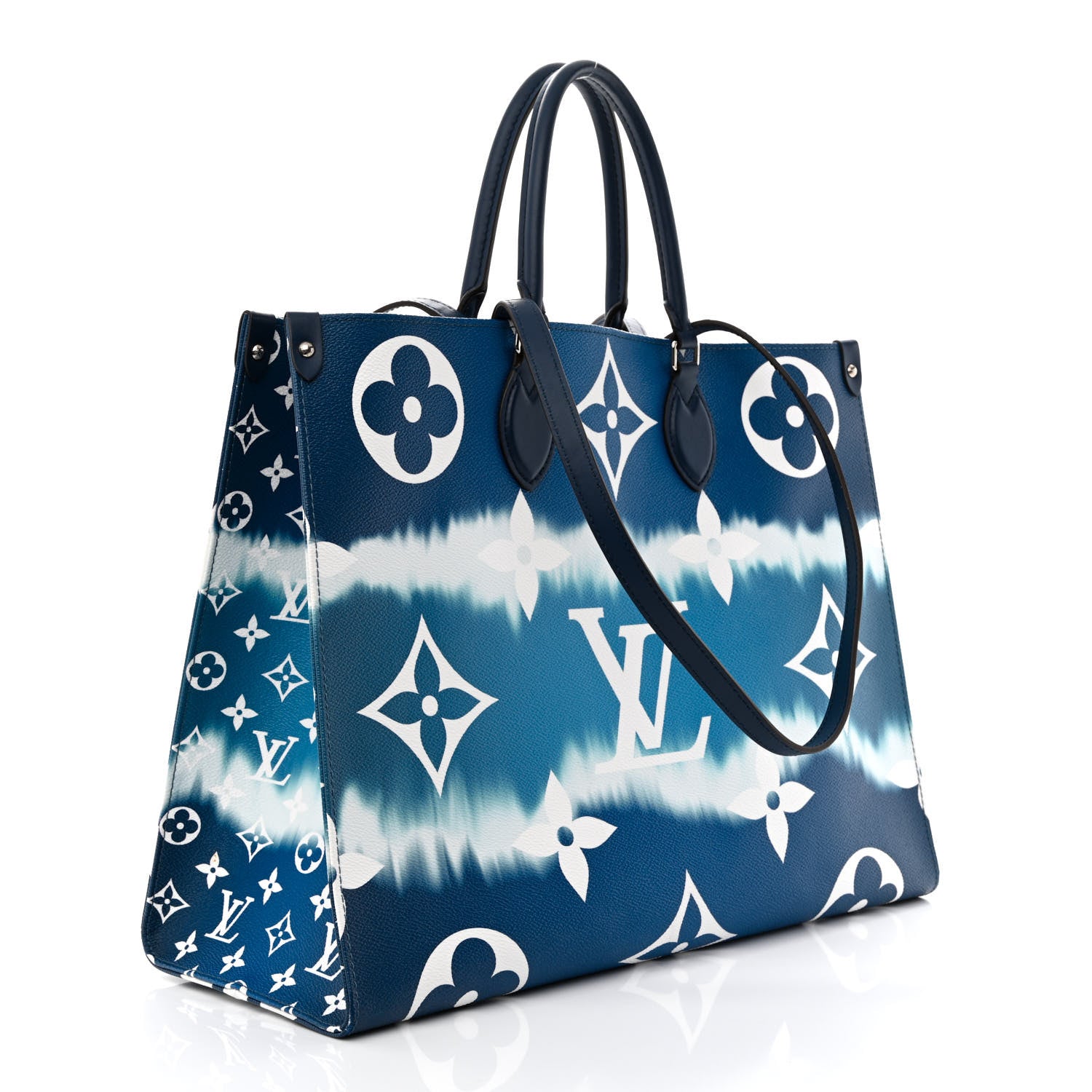Louis Vuitton Monogram Escale Onthego GM Blue 3 of 13