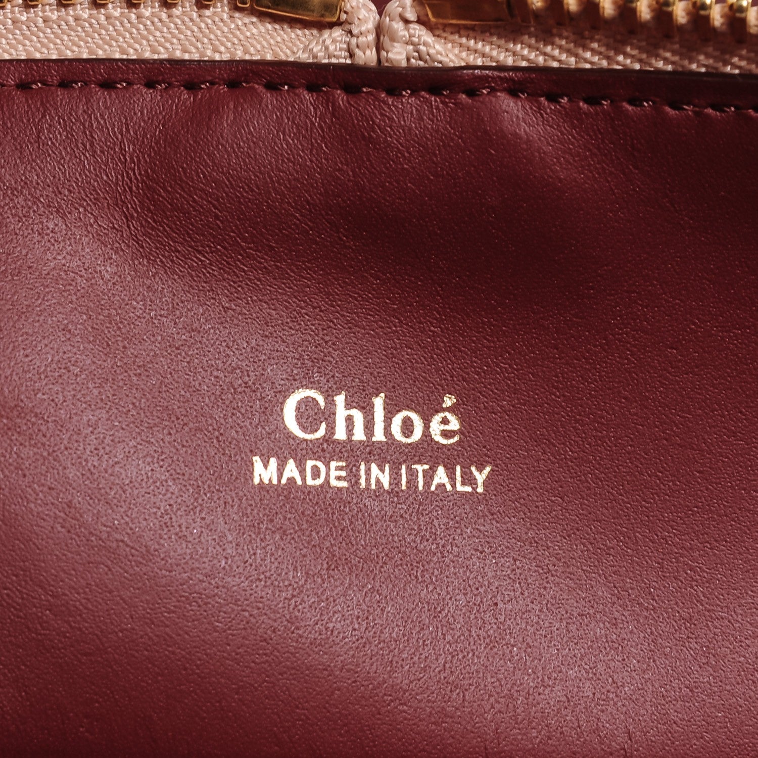 Chloe Smooth Calfskin Large Baylee Tote Yummy Cookie 5 of 8