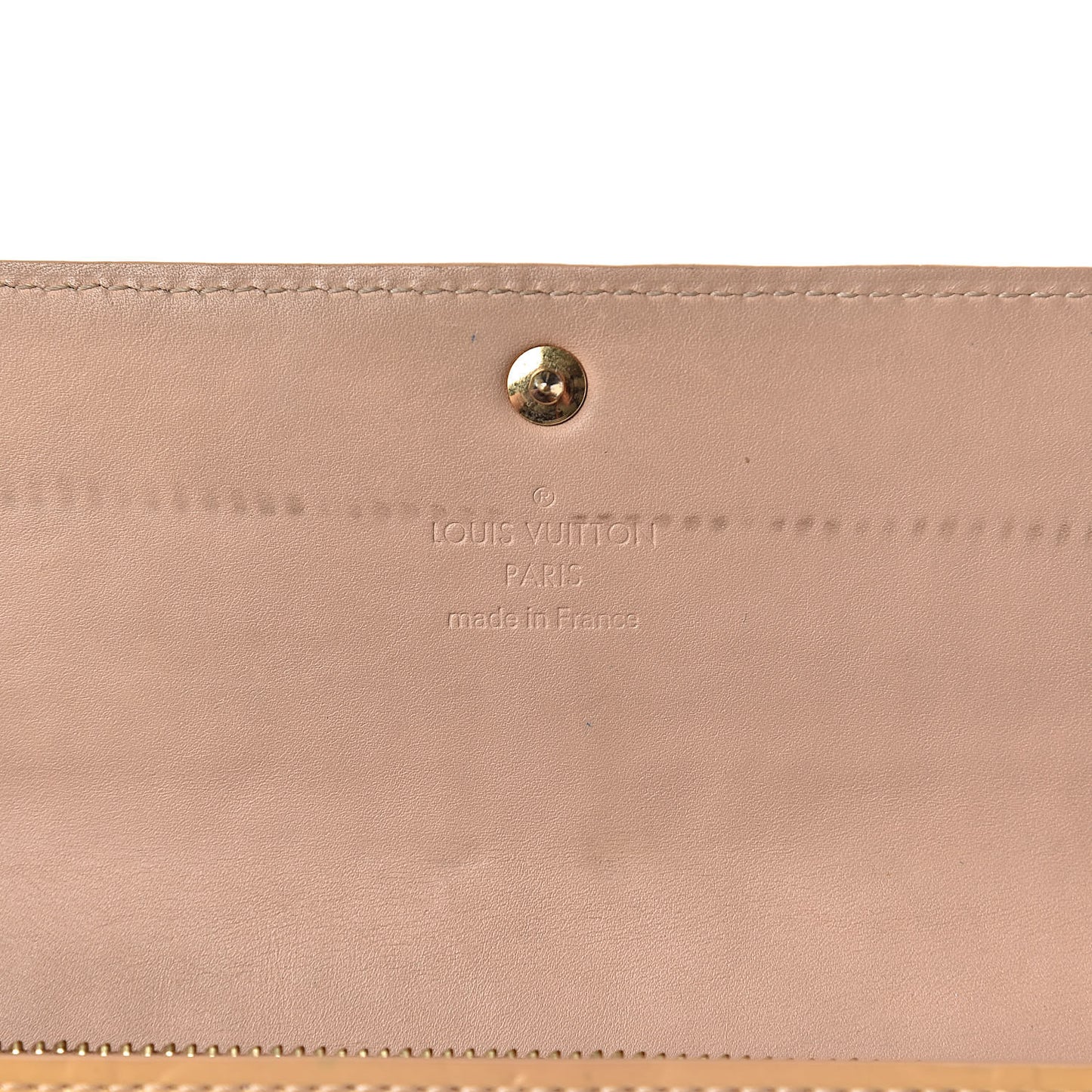 Vernis Sarah Wallet Noisette