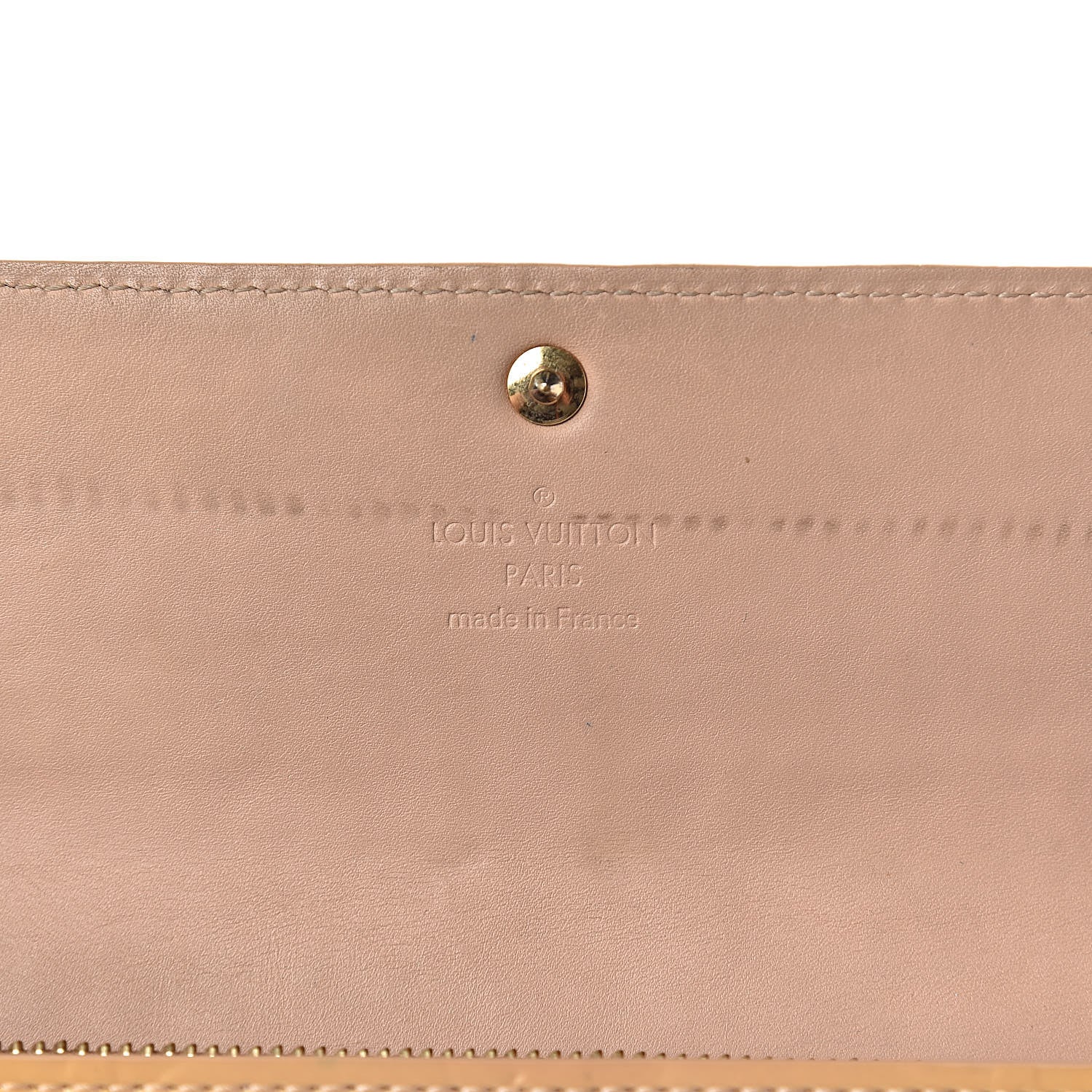 Louis Vuitton Vernis Sarah Wallet Noisette 6 of 14
