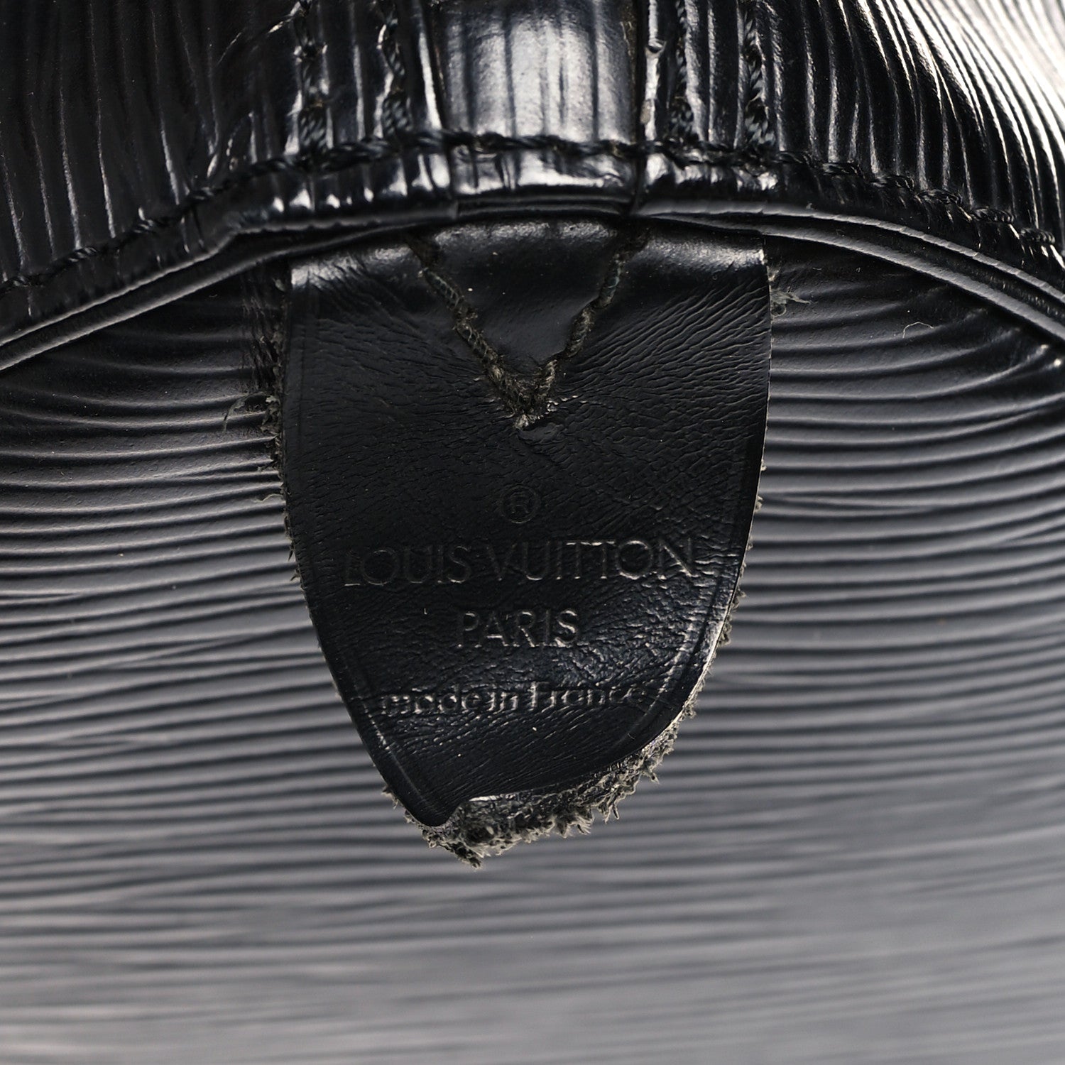 Louis Vuitton Epi Speedy 30 Black 6 of 8