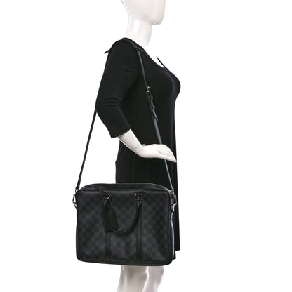 Louis Vuitton Damier Graphite Porte Documents Voyage PM 2 of 8