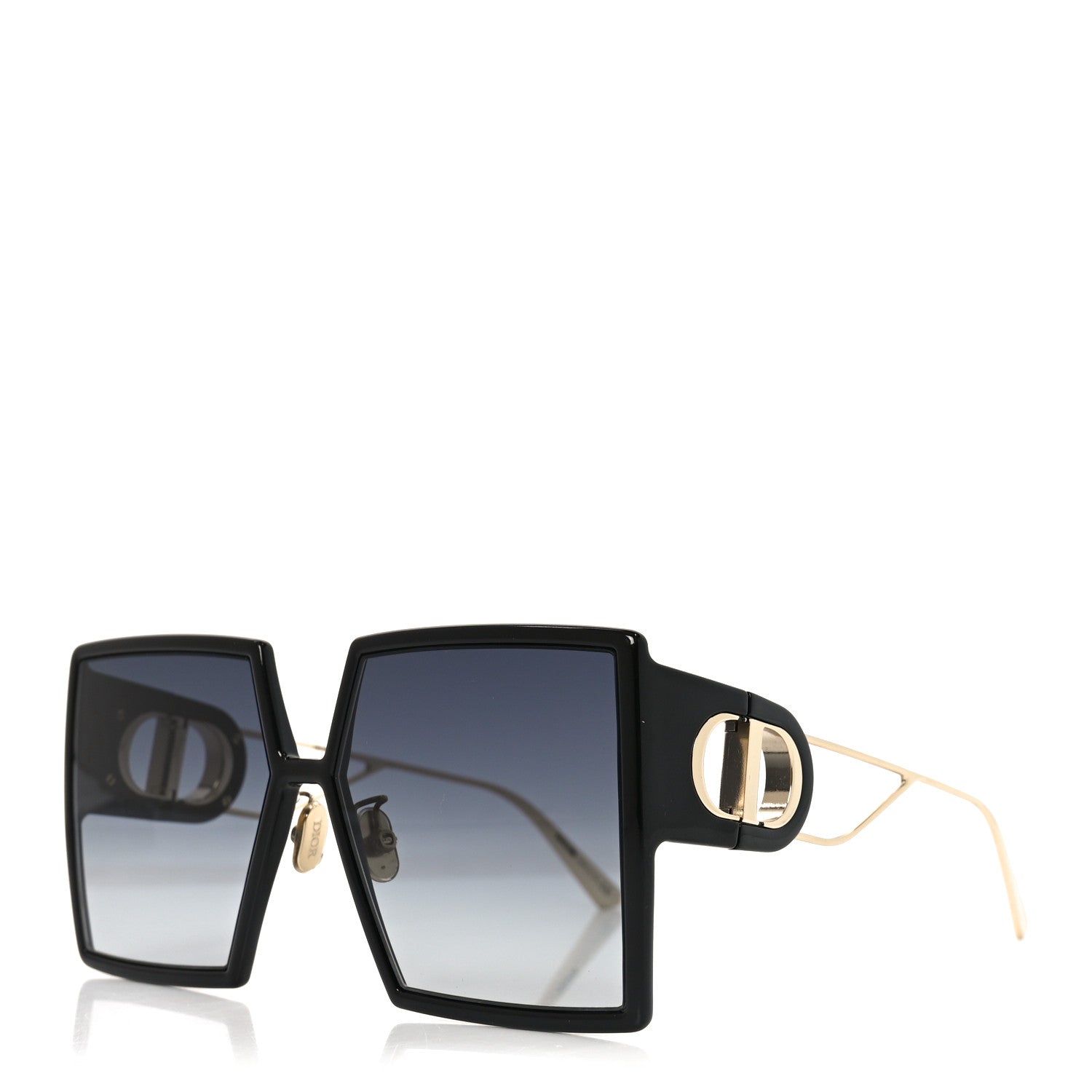 Christian Dior Square 30 Montaigne SU Sunglasses Black 1 of 8