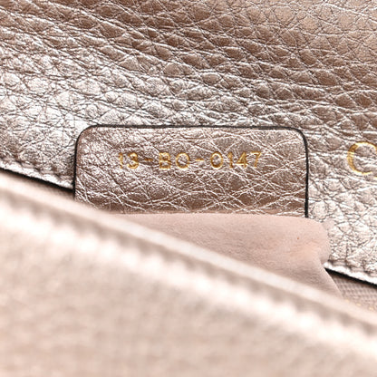 Christian Dior Metallic Grained Calfskin Small Diorama Flap Bag Copper 8 of 13