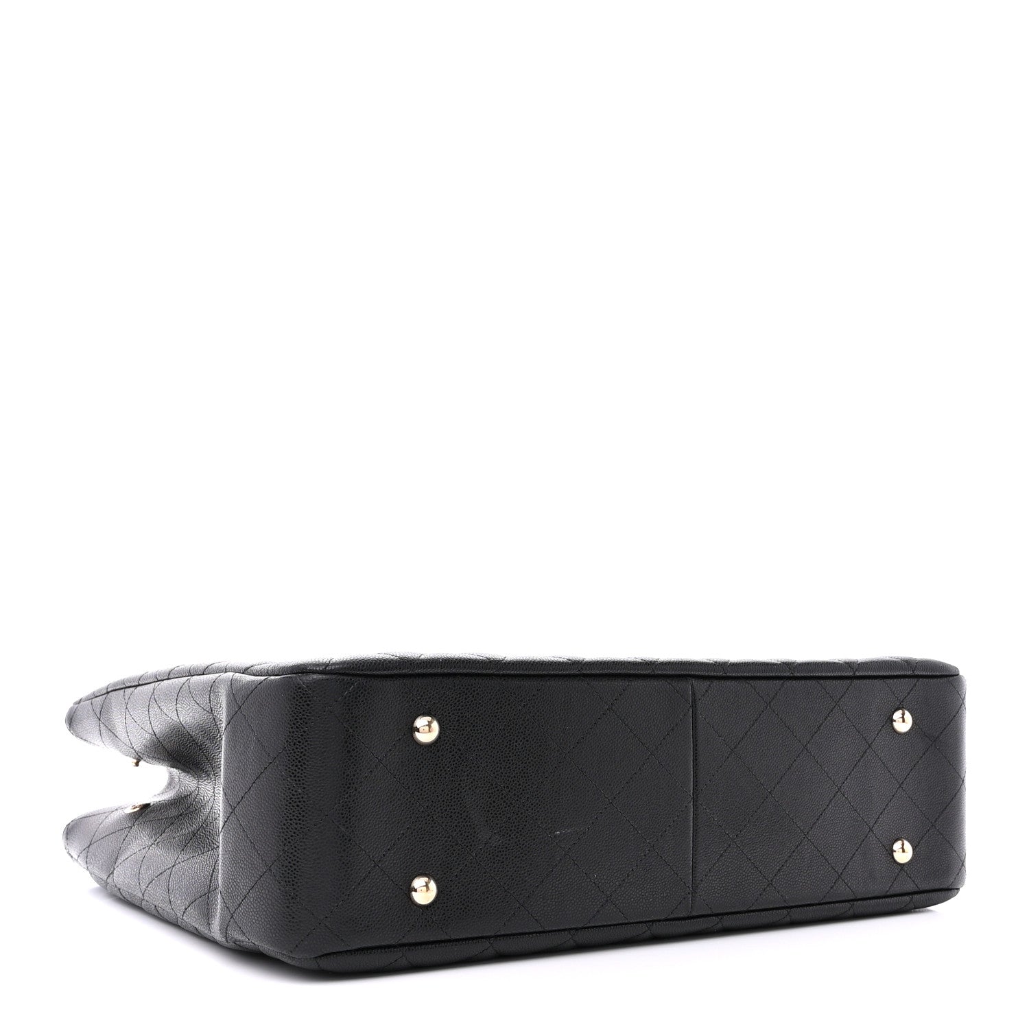 Chanel Caviar Quilted Large Shopping Tote Black 4 of 11