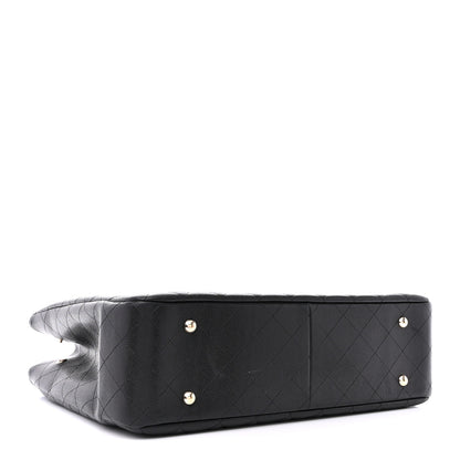 Chanel Caviar Quilted Large Shopping Tote Black 4 of 11