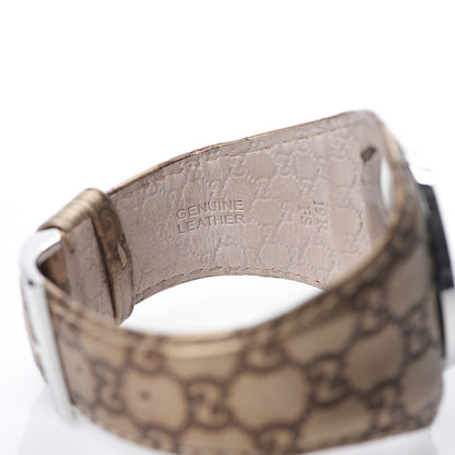 Gucci Stainless Steel Calfskin 36mm U-Play Quartz Watch Taupe 5 of 6
